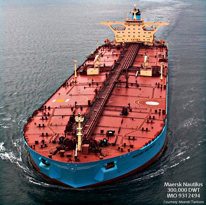 maersk nautilus tanker vlcc crude carrier
