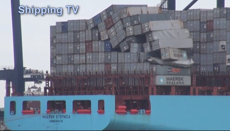 Maersk Ship is Latest Victim of North Atlantic Storm