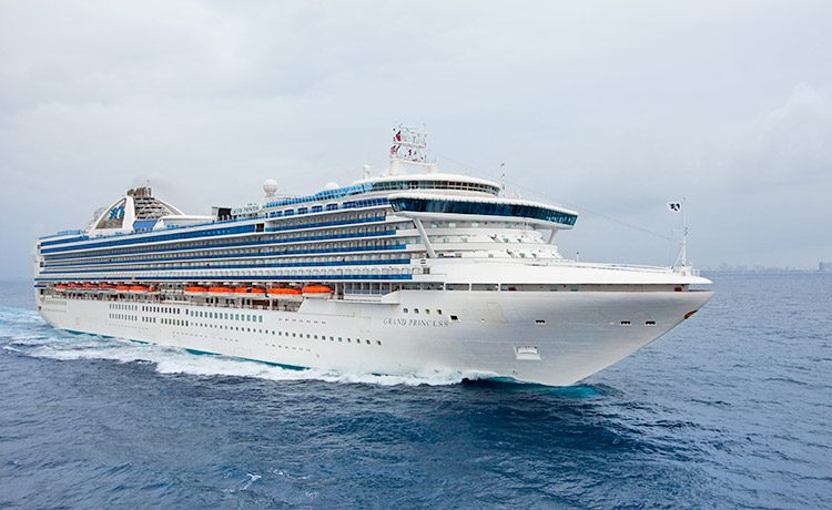 Crewmember Missing After Falling from Princess Cruise Ship