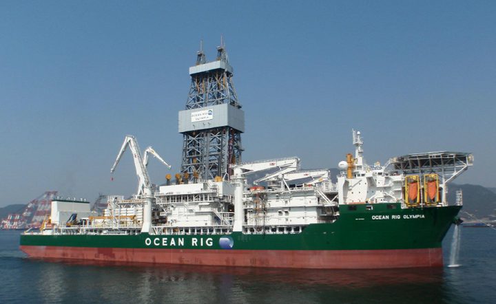 Ocean rig olympia total drillship