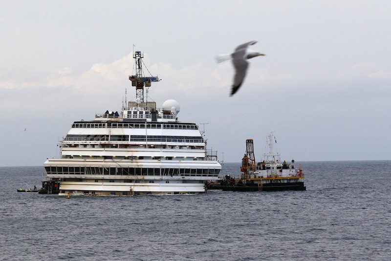 Costa Concordia Refloating Phase Detailed