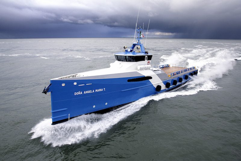 Naviera Integral Returns to Damen for Four More Fast Crew Suppliers
