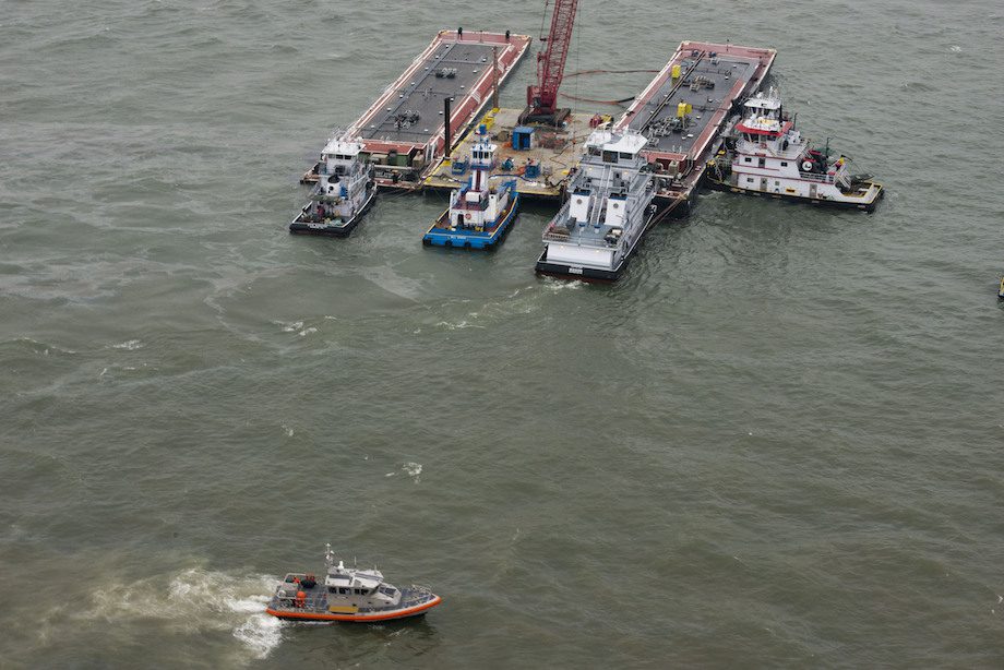 Photos Show Extent of Houston Ship Channel Oil Spill and Cleanup – Update