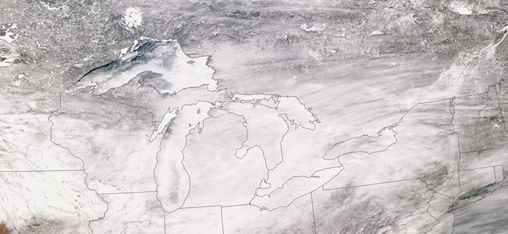 Winter Weather Freezes Great Lakes Shipping