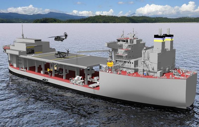 U.S. Navy Awards General Dynamics Contract for Mobile Landing Platform Variant