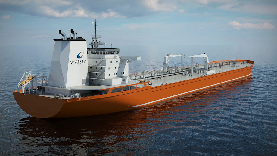 Wärtsilä Unveils New Aframax Tanker Design