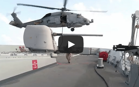 VIDEO: Onboard NATO’s Counter-Piracy Flagship