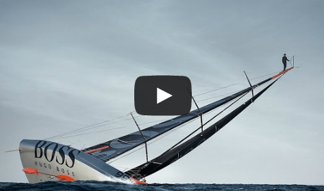 VIDEO: Stuntman Runs Up 30-Meter Mast of Moving Yacht… Literally