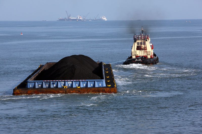 Drummond Barge Carrying Construction Material Wrecked in Colombia