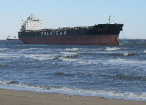 bulk carrier ornak aground