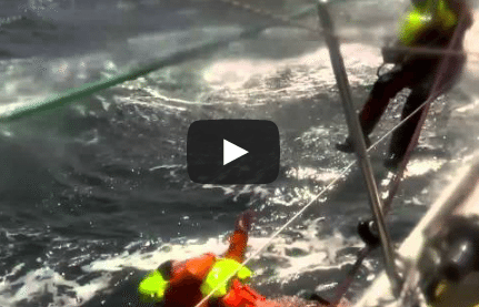 Video: Overboard Yachtsman Rescued from Pacific Ocean