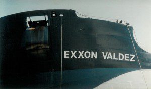 EXXON Valdez In Shipyard After Spill
