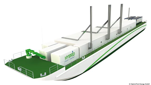 lng hybrid barge becker marine systems