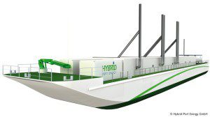 lng hybrid barge becker marine systems
