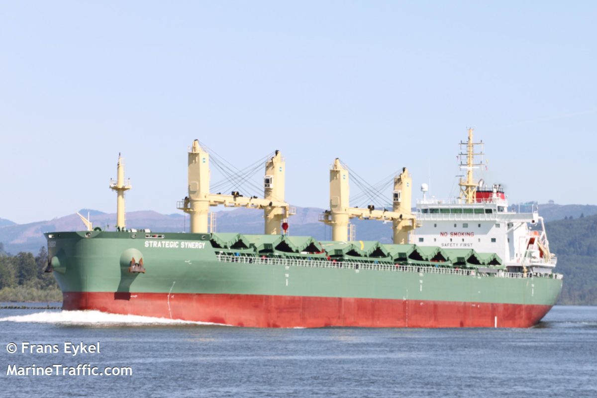 USCG Detains Chinese-Built Bulk Carrier on Maiden Voyage