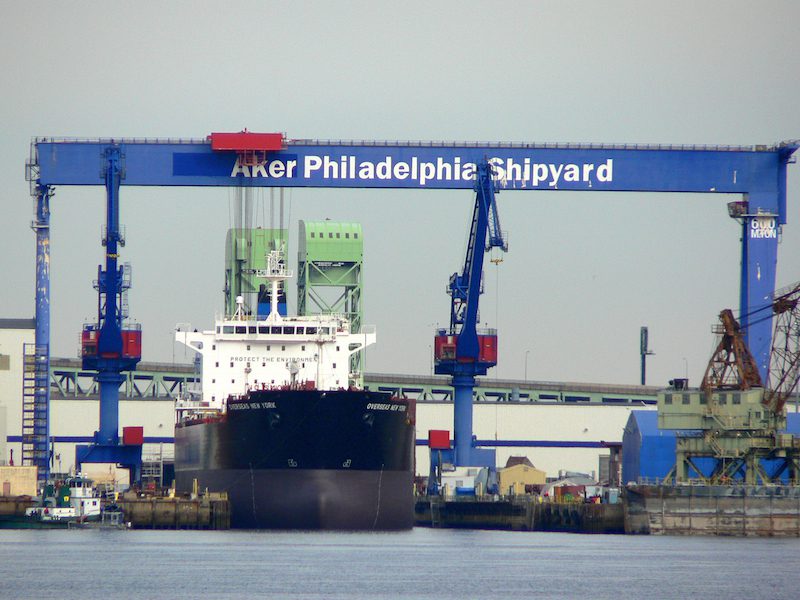 Historic Philadelphia Navy Yard Saved by Shale Boom and Jones Act