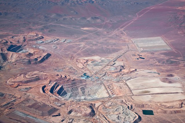 copper mine chile atacama desert