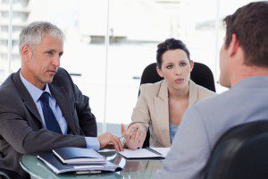 hiring manager business meeting negotiating