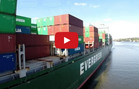 Video: Inbound Containership in Port Elizabeth