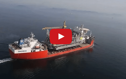 VIDEO: Valemon Topside Departs South Korea Shipyard