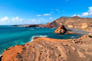 El Golfo bay Western Lanzarote Canary islands