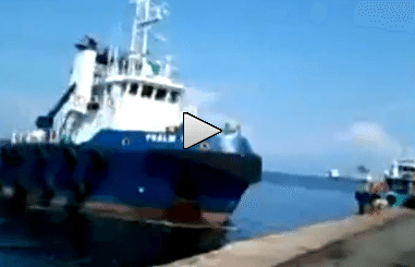 Watch: Out-of-Control Tug Slams Into Dock and Keeps on Truckin’ (Into Two Other Vessels)