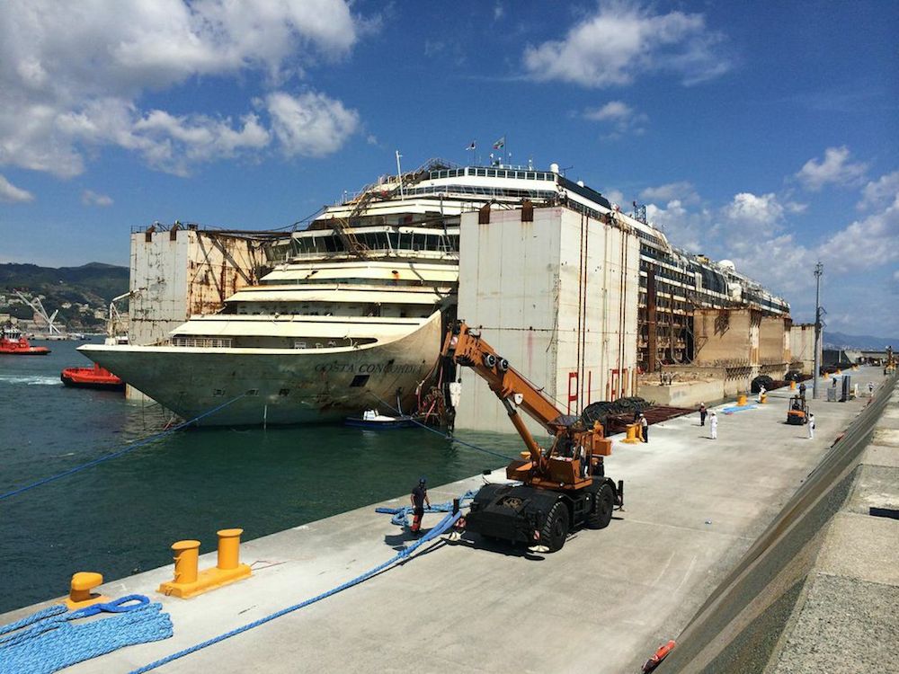 Costa Concordia Arrives Safely in Genoa, Completing Historic Salvage Operation