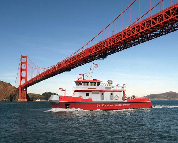 Vigor Fab to Build Powerful New Fireboat for San Francisco