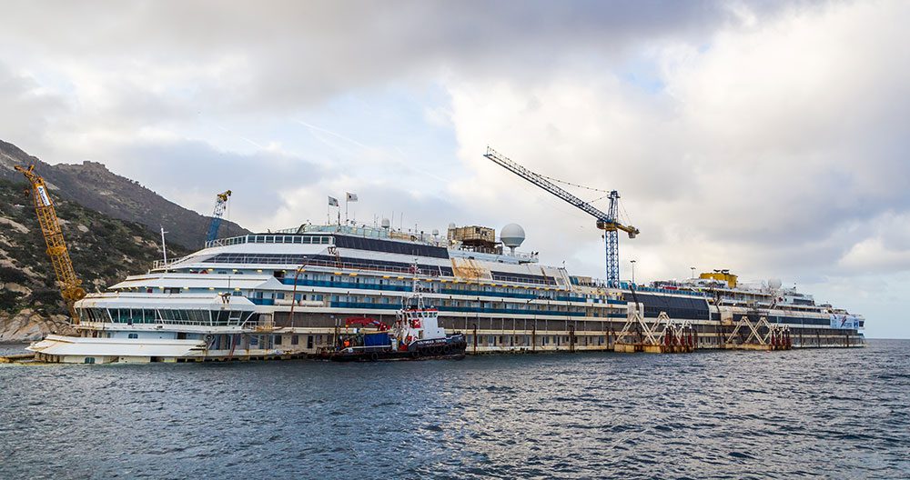 Costa Concordia Refloating to Kick Off Monday