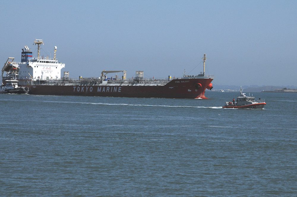 Disabled MT Pine Galaxy Arrives In San Francisco Bay