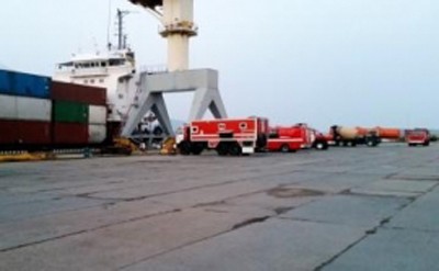 Russian Cargo Ship Catches Fire Southeast of Vladivostok