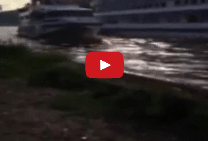 Watch: Captain Shows How Not to Overtake Another Vessel in a Narrow Channel