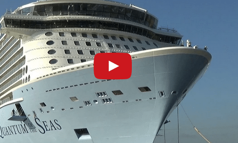 Watch: Quantum of the Seas Float-Out at Meyer Werft