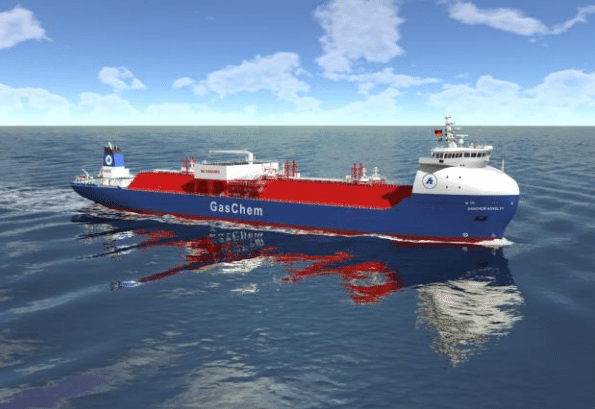 World’s First Ethane-Fueled Gas Carrier Unveiled