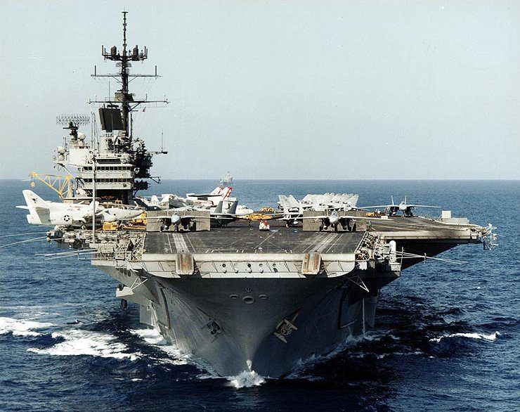 Ex-USS Saratoga Departs Rhode Island on Final Voyage – Photos