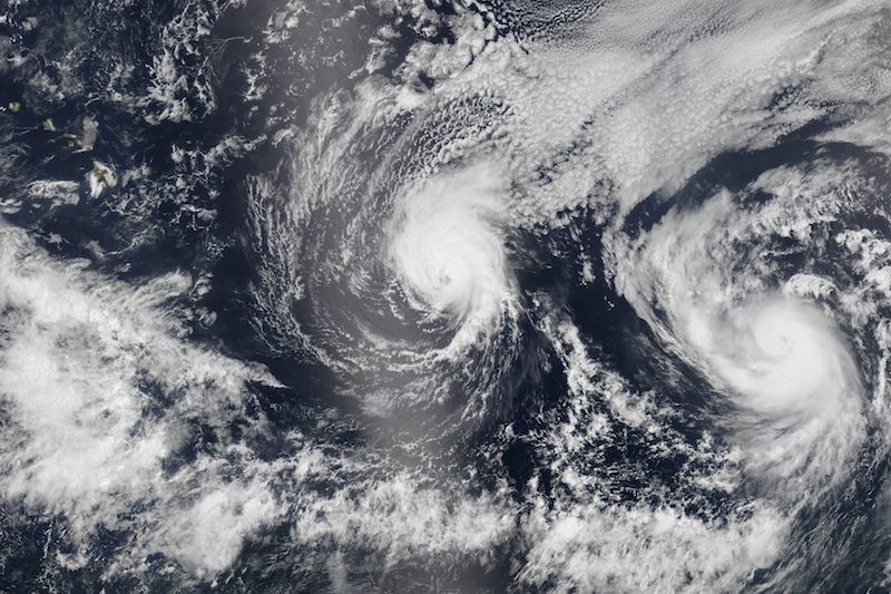 Hawaii Braces For One-Two Punch