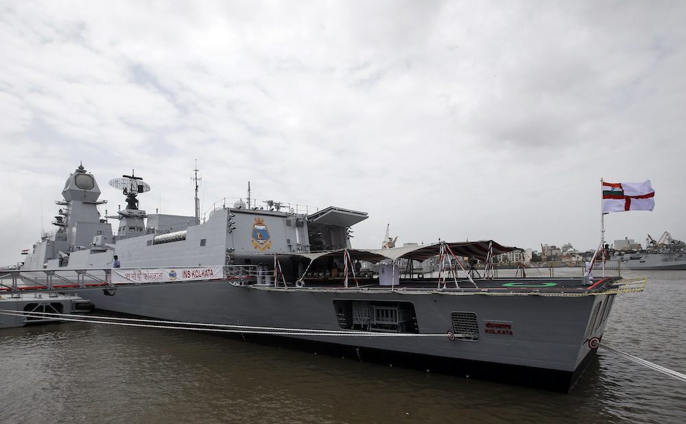India Commissions Its Largest Ever Domestically-Built Warship