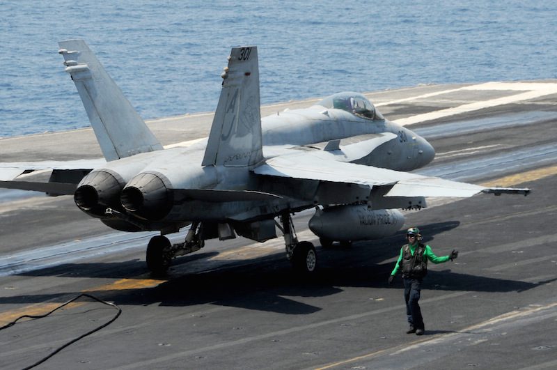 Pilot Missing After Two U.S Navy Fighter Jets Crash in Pacific Ocean