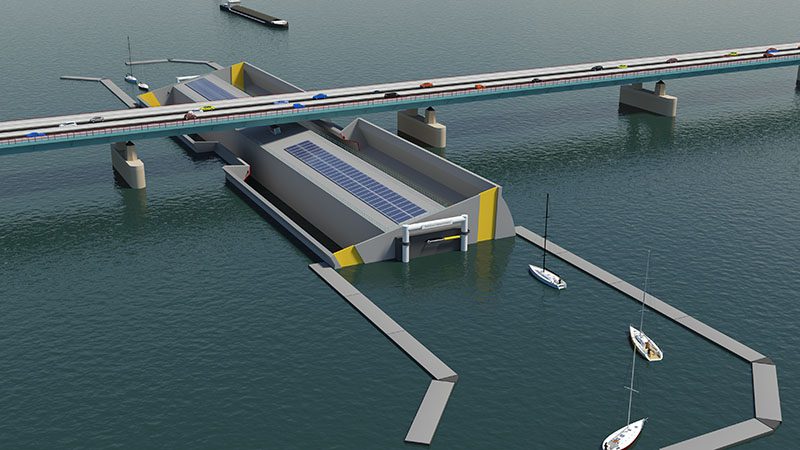 This Tilting Lock Could Solve Traffic Problems Caused By Movable Bridges