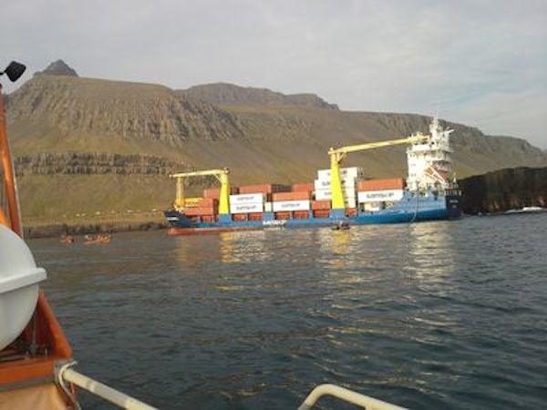 Cargo Ship Refloated in Iceland – PHOTOS