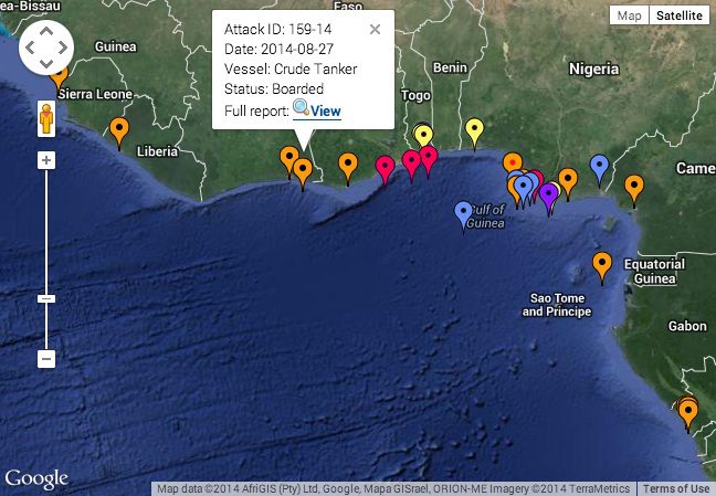 Pirates Attack Tanker Off Ivory Coast