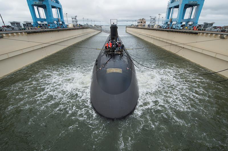 Video: Virginia-Class Submarine ‘John Warner’ Launched