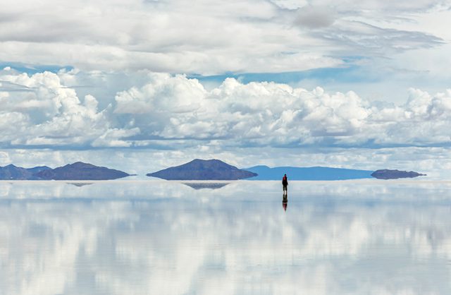 salt flat Altiplano salar de uyuni Bolivia