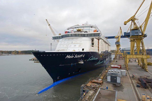 Mein Schiff 4. Photo credit Meyer Turku