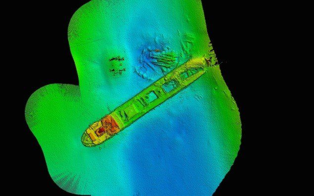 CSIRO Geophysical Survey and Mapping - Lake Illawarra shipwreck 3-1