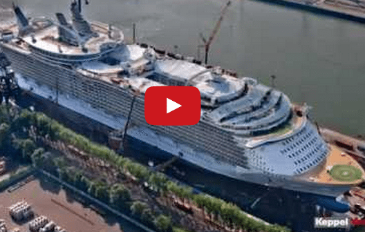 Videos: Oasis of the Seas Dry Docking