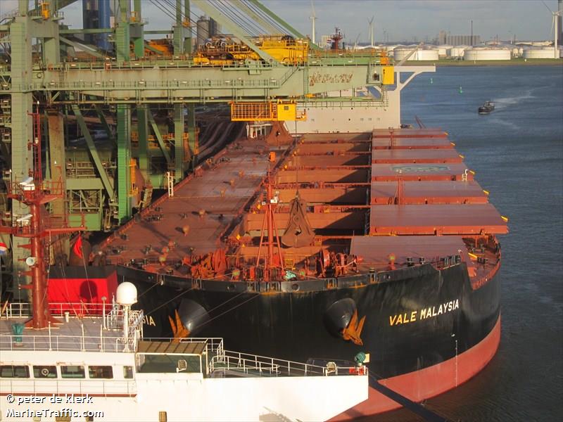 Valemax Iron Ore Carrier Docks at China Port After Deals