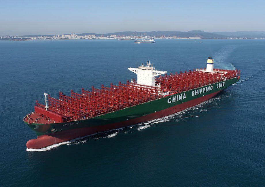 World’s Largest Containership Also Sets Record for Largest Engine Ever