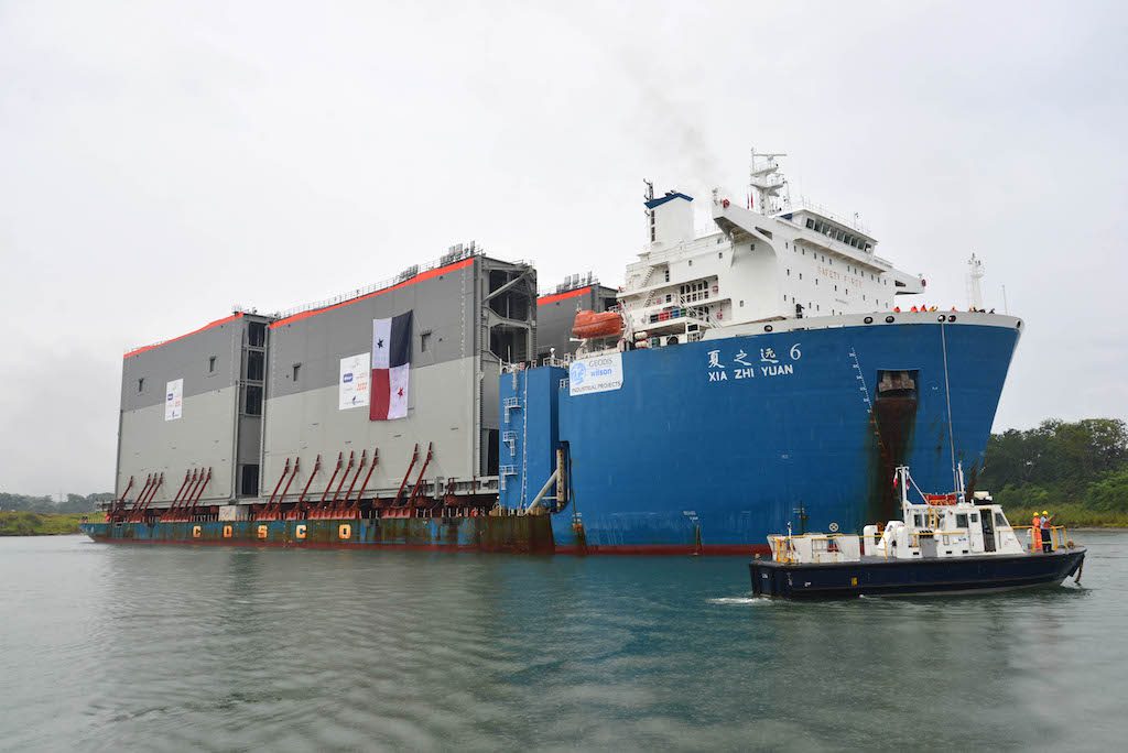 Final Shipment of Gates for Expanded Panama Canal Delivered