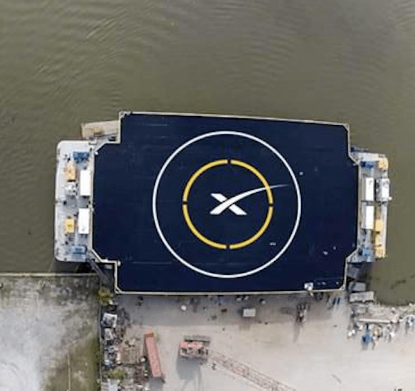 Louisiana Shipyard Building Drone Landing Ship for SpaceX Rocket